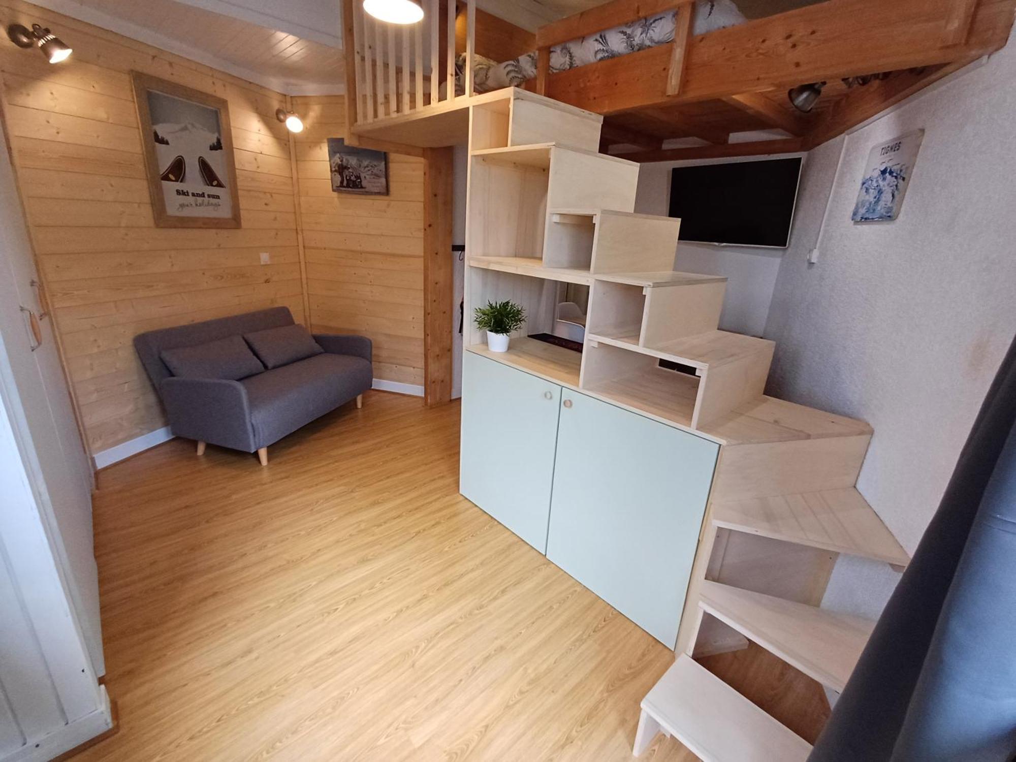 Tres Beau Studio Au Centre De Tignes Val Claret Ngoại thất bức ảnh